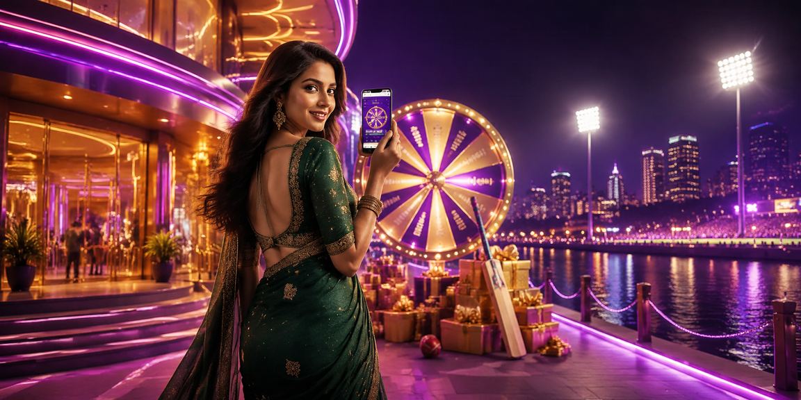 Mobile user enjoying slot games in Bangalore street view